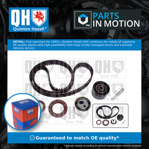 Timing belt kit - timing, fits
