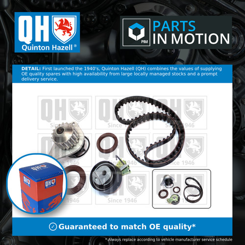 Timing belt water - water, kit
